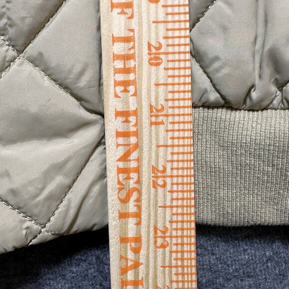 Zeagoo Women's sz‎ L Quilted Bomber Jacket Casual Coat Zip Up Outerwear - Picture 5 of 6